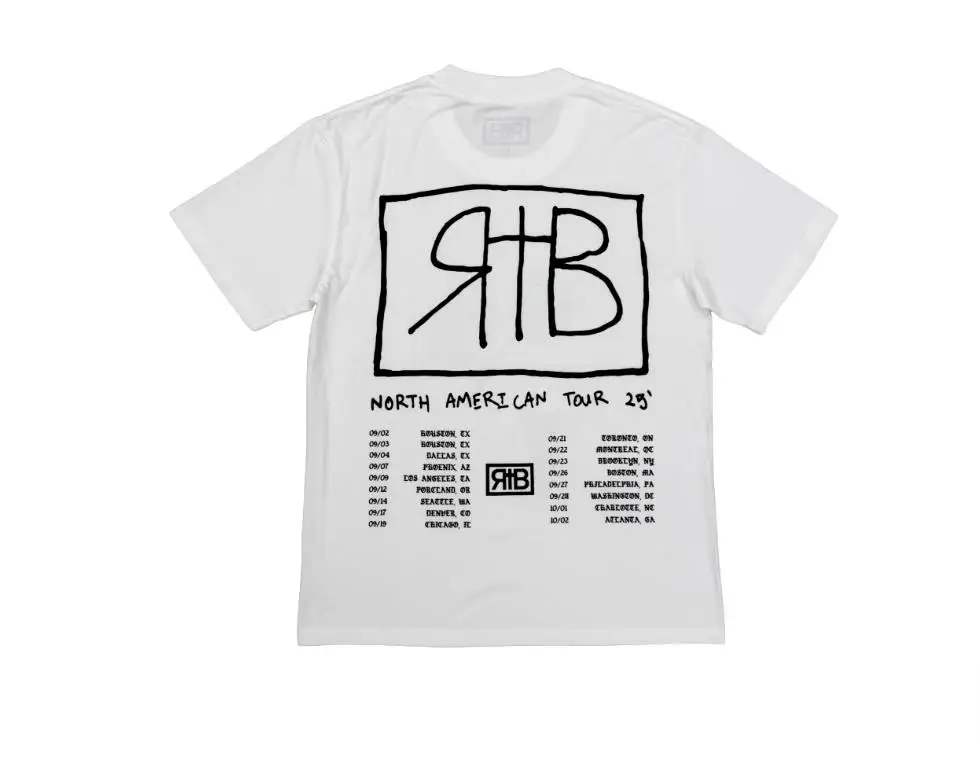 Фото Футболка с коротким рукавом 2026 CHE REST IN BASS TOUR MERCH SNEAK PEAK TEE, лимитированная серия, TX1610 №3