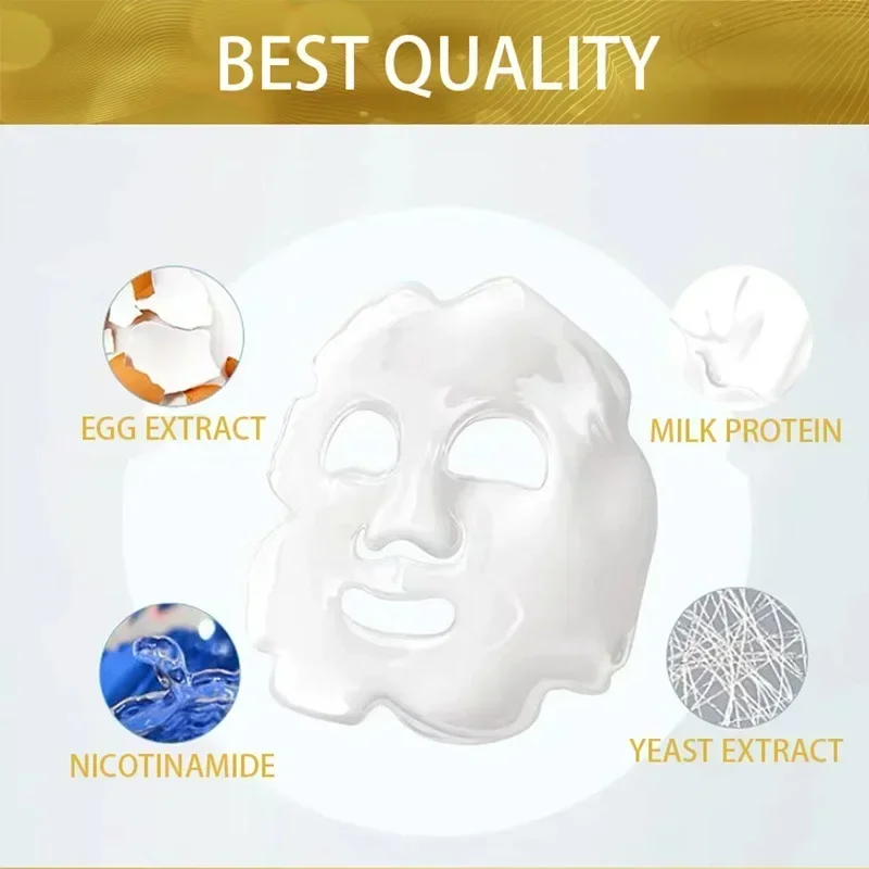 Популярная маска для лица с дрожжей из яичной скорлупы Яичная Крем Увлажняющая