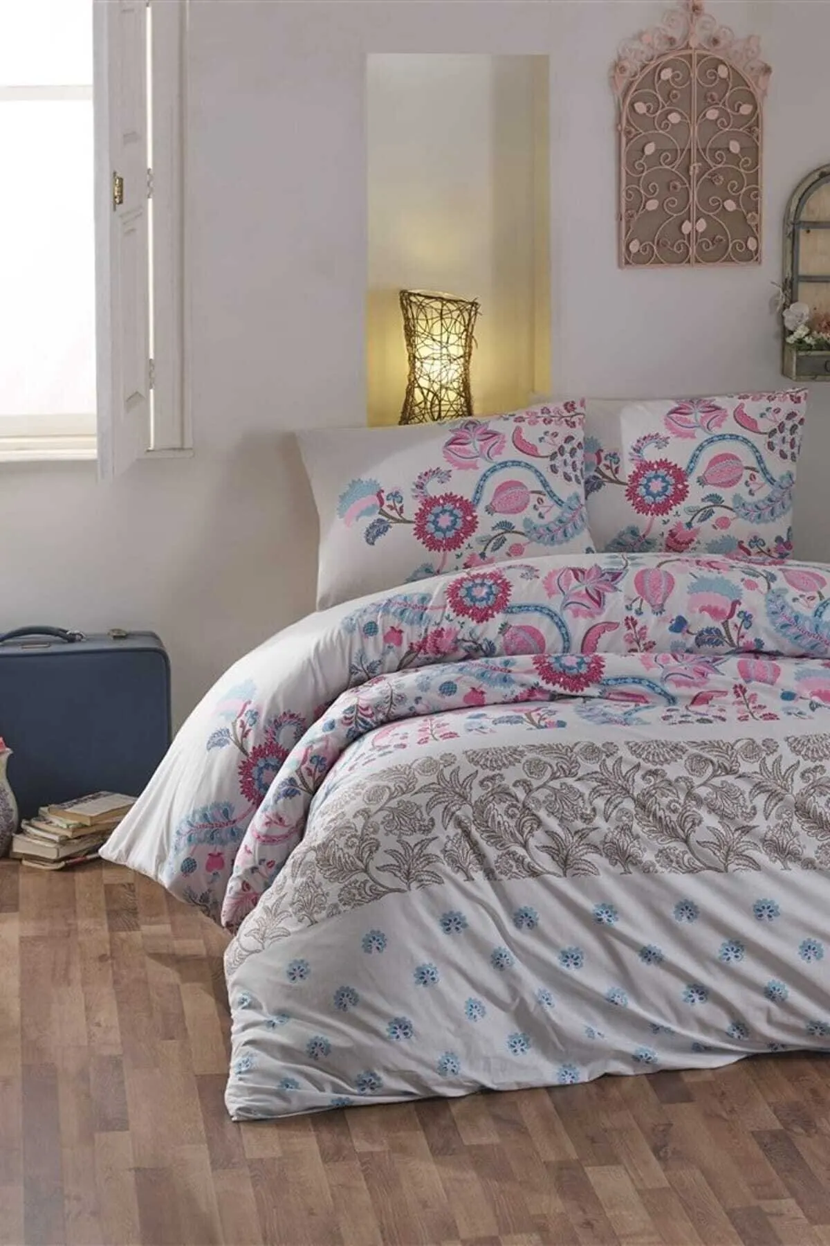 

Комплект постельного белья из мягкого хлопка, роскошный двухразмерный домашний текстиль, пододеяльник, наволочка, простыня, Комплект посте...