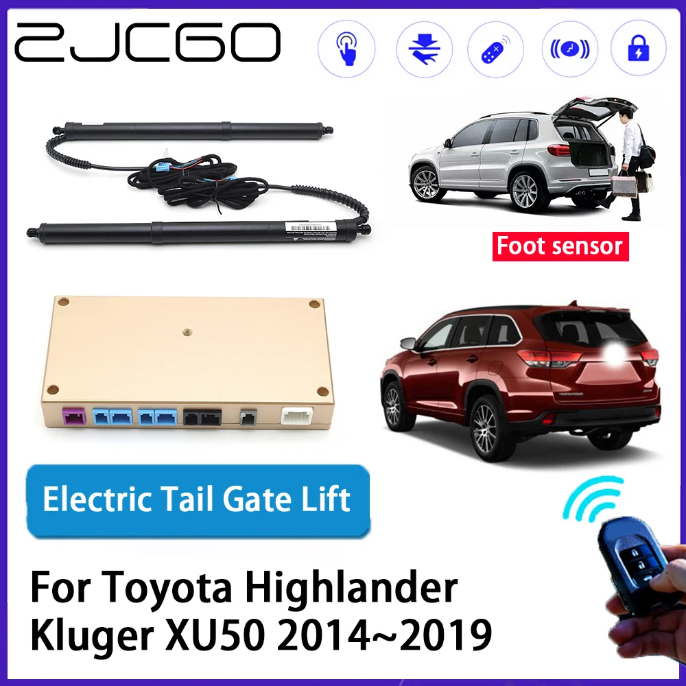 Автомобильный багажник ZJCGO интеллектуальный Электрический подъемник задних