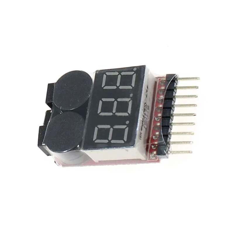 BX100 1S-8S Измеритель напряжения батареи Тестер литий-ионной Мониторы Зуммеры