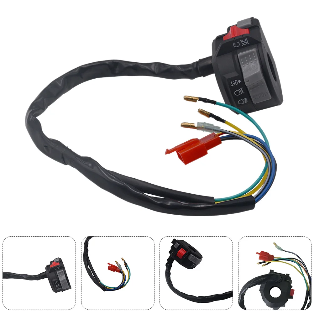 

1 Pc Light Switch Durable Sturdy Prime Parts Switch Accessories for Motorbike Motorcycle