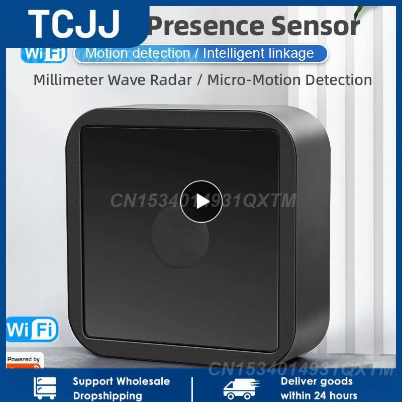 

1/2/3PCS Tuya WiFi/ZigBee 3.0 Smart Human Presence Smart Home Automation Sensor Detector Wireless Mini Microwave Motion