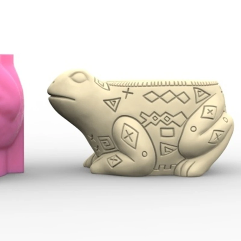 Инновационные силиконовые формы для ваз цветов лягушек гибкие орнаментов