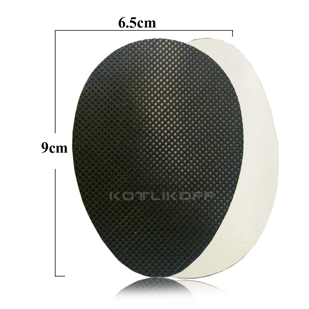KOTLIKOFF Shoe Sole Sticker Anti Slip High Heel Adhesive Half Outsoles Sticker Forefoot Self Adhesive Grip Outsole Protector Pad