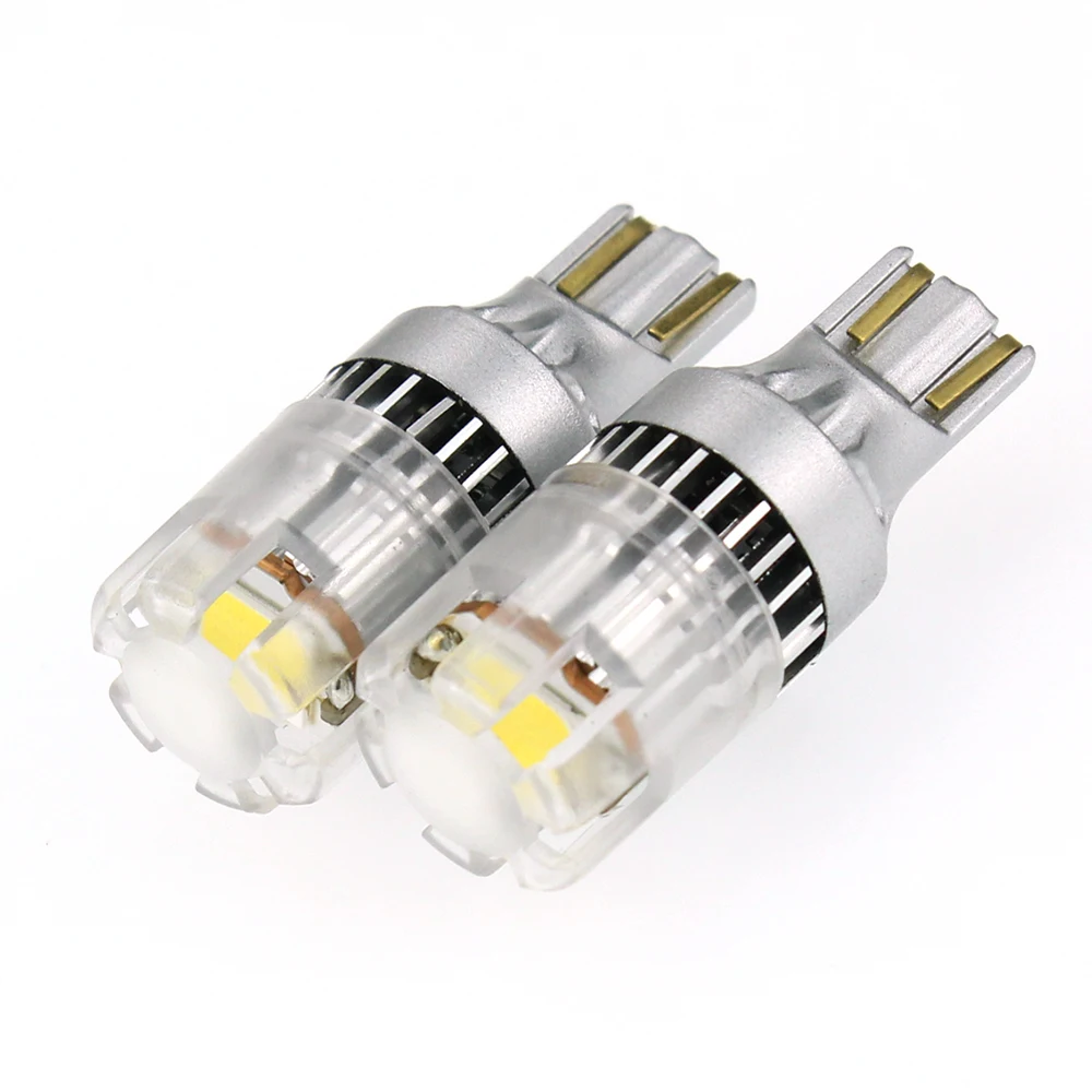 

2 шт., 921 лм, T15, W16W, фонарь заднего хода 6000, супер яркий сигнал автомобиля, лампочка для грузовика, фургона, задняя парковочная лампа, белый цвет, K