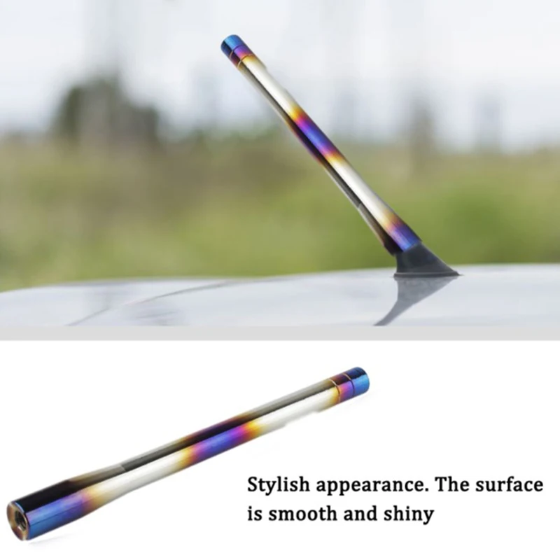 

6 шт./набор, Универсальные синие Автомобильные Антенны 13 см