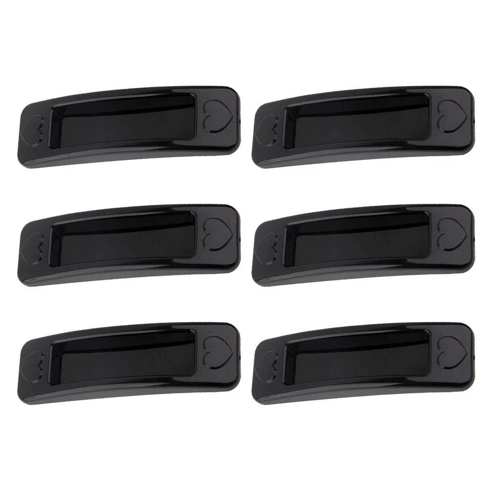 

6Pcs Self-stick Cabinet Handles Useful Cabinet Knobs Helper Sliding Door Handles