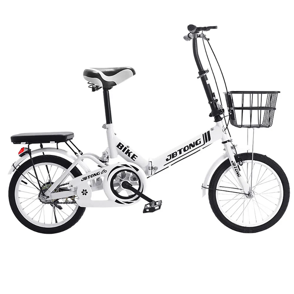 

16 Inch Carbon Steel Bicycle Rear Brake Children Suitable For Height 105 To 130cm Load 120kg Quick Folding In Three Seconds