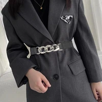 2 pcs elastic waistband 2022 new simple fashion women dress coat belt clothing accessories stretch belt decorative elastic belt