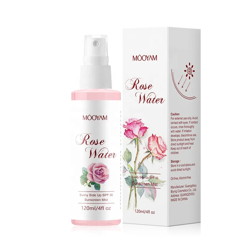 

Rosewater Spray Moisturizing Skin Care Skincare Natural Organic Pure Rose Water Facial Mist Face Toner Spray for Face