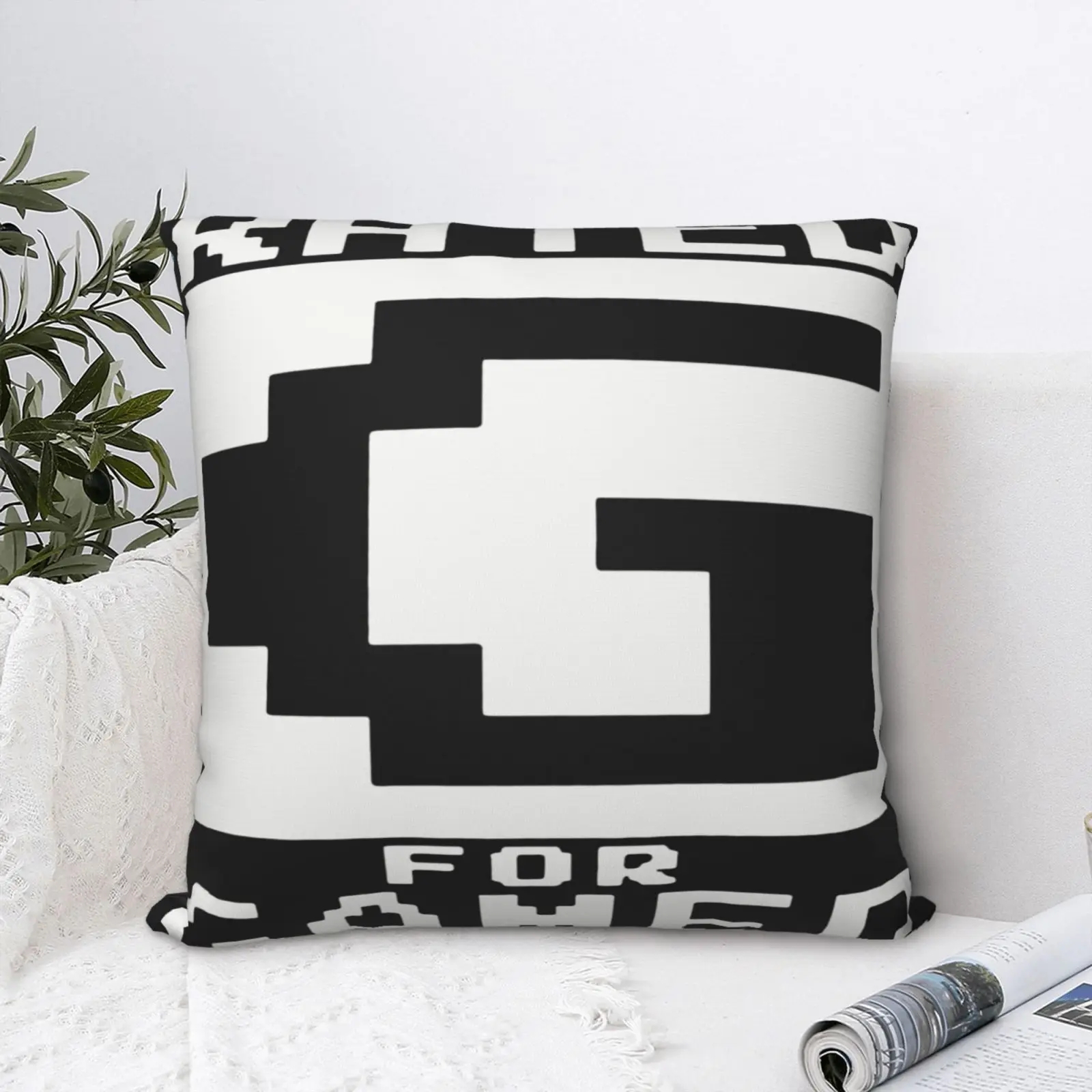 

Rated G For Gamer Gaming M89 Pillow Case Luxury With Zipper Back Cushion Decorative Pillows For Bed With Zipper Cushion Covers