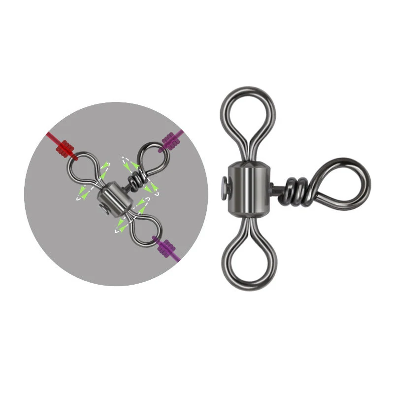 

10 шт./партия, рыболовные Вертлюги для ловли карпа