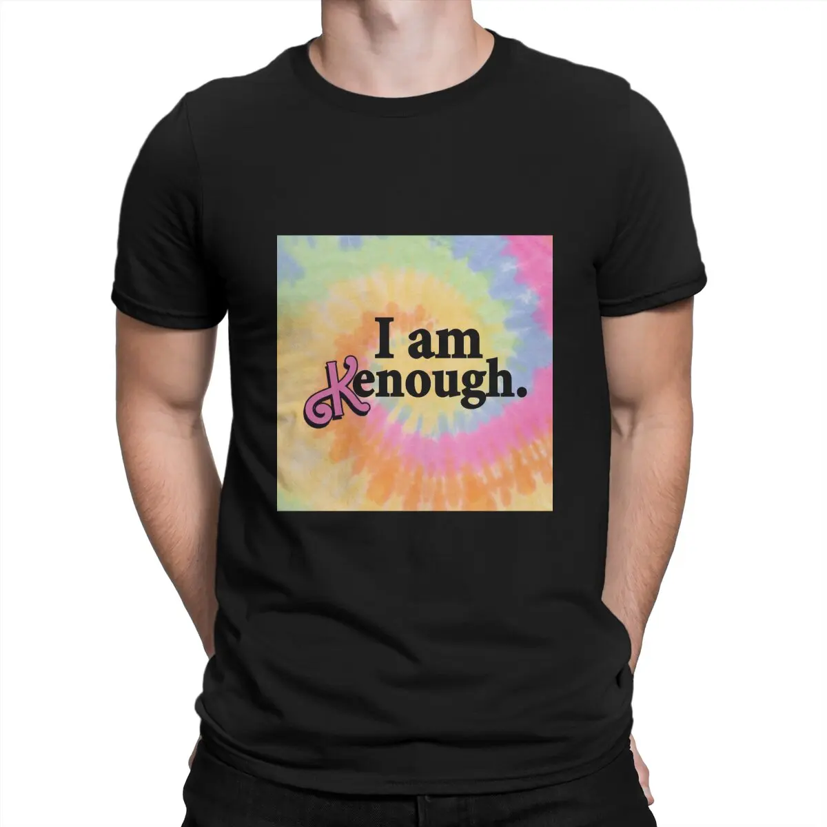 

Kenoughs word T Shirts Men's 100% Cotton Hipster T-Shirt O Neck I Am Kenoughs Tees Short Sleeve Clothing Adult