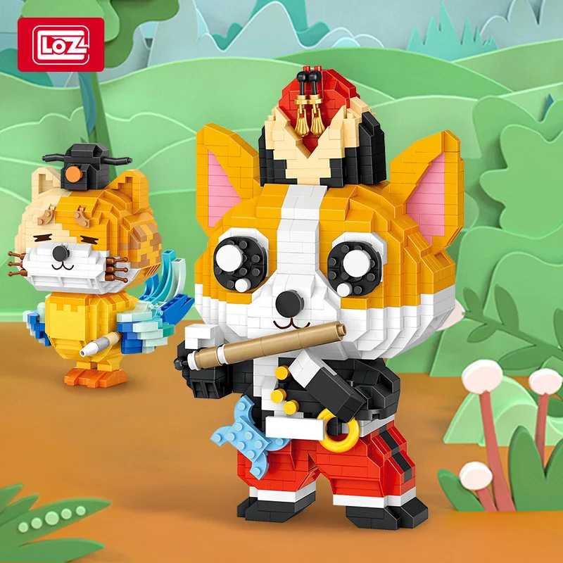 

LOZ Diamond Blocks Qute Cartoon Animal Educational Toy Anime Brinquedos Kids Building Bricks Girl Christmas Gifts 8901 9285