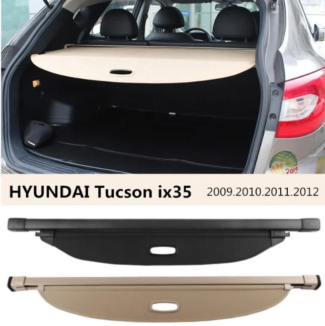 

For HYUNDAI ix35 2009 2010 2011 2012 Rear Trunk Cargo Cover Security Shield Screen shade High Qualit Car Accessories