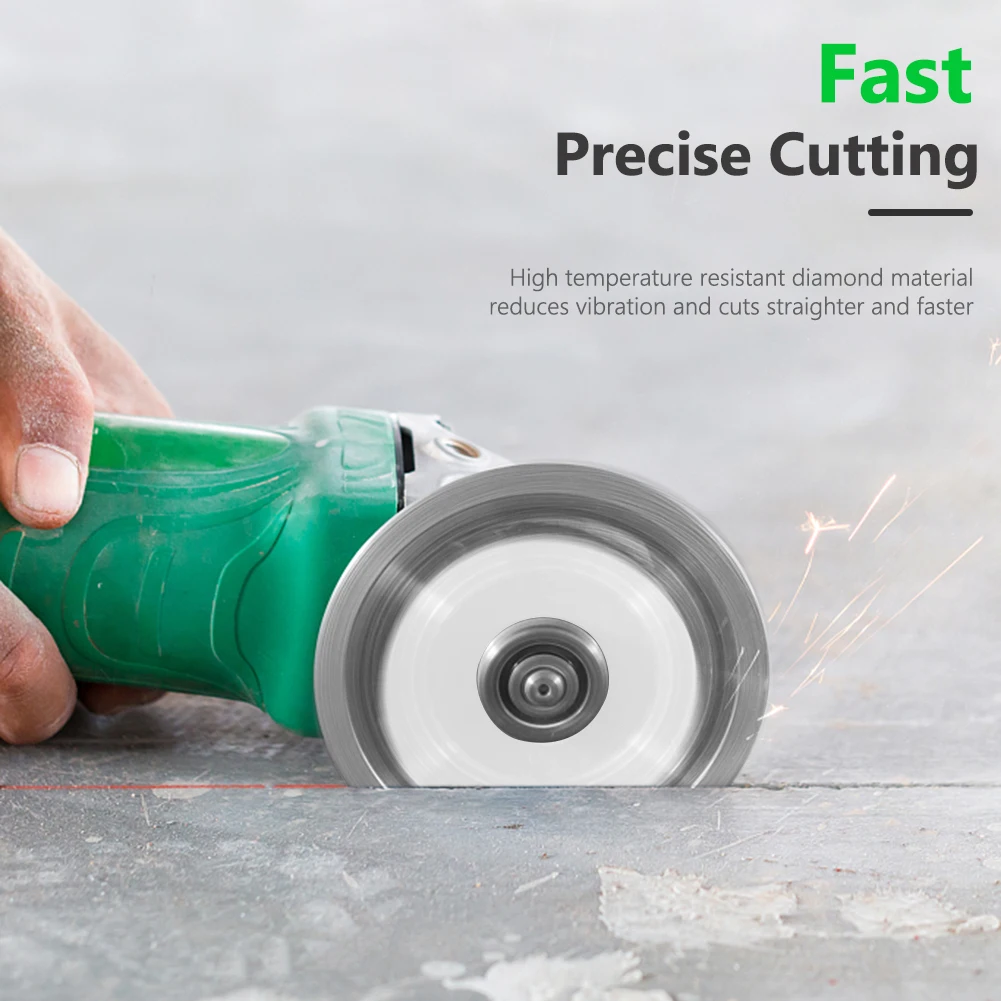 

Multifunction Brazing Grinding Disc Diy Polishing Cutting Blade Low Noise High Temperature Resistance for Marble Granite Ceramic
