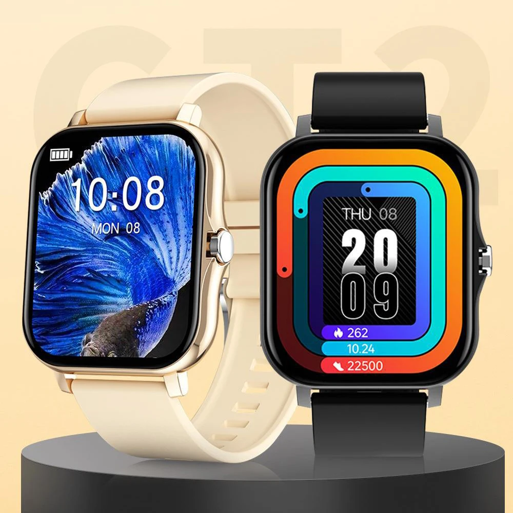 

2023 Smart Watch For Men Women Gift Full Touch Screen Sports Fitness Watches Bluetooth Calls Digital Smartwatch Wristwatch