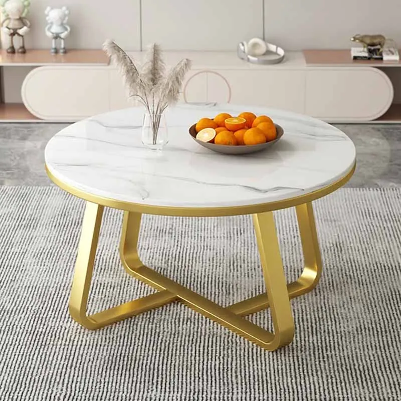 

Modern Design Coffee Tables Round Small Nordic Minimalist Coffee Table White Center Meubles De Salon Furniture Entrance Hall