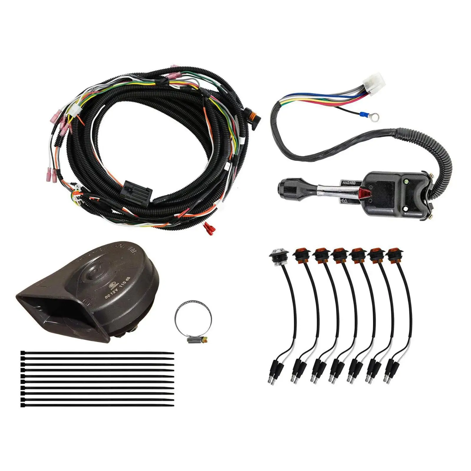 

UTV/ATV/RZR Turn Signal Kit with Cruise Switch Kit UTV/ATV/RZR LED Turn Signal Light & Horn Kit for Kawasaki