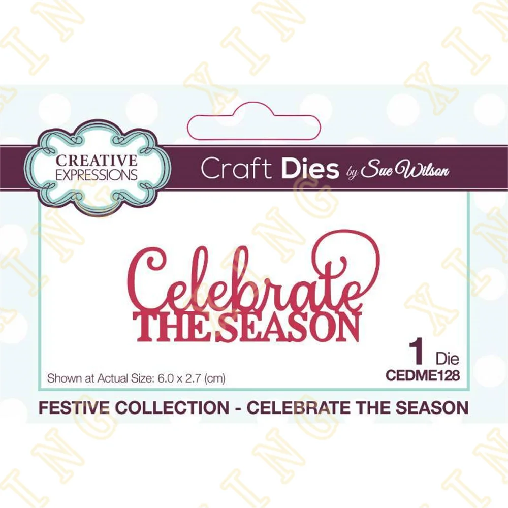 

Metal Craft Cutting Dies Diy Scrapbook Paper Diary Decoration Card Handmade Embossing New Product for 2022 Celebrate the Season