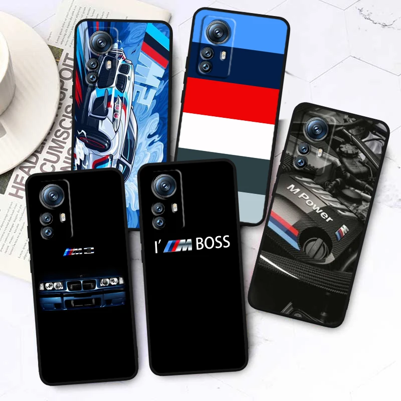 

Top Car BMW Logo luxury Phone Case For Xiaomi Mi 13 12T 12S 12X 12 11 11T 11i 10T 10 Pro Lite Ultra 5G Funda Black Cover