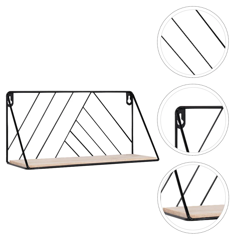 

1pc Durable Convenient Wall Shelf Rack for Living Room Bathroom Kitchen