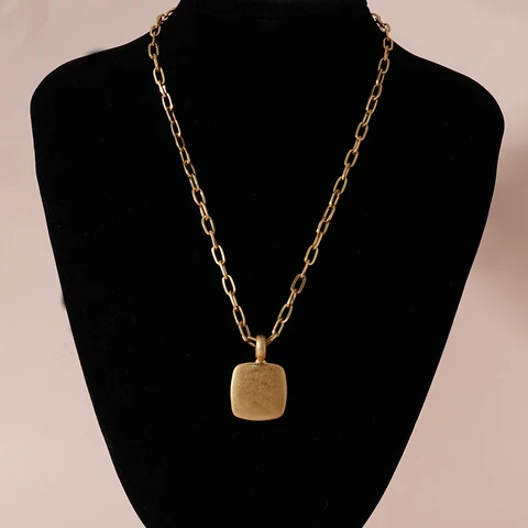 Золотое регулируемое ожерелье WEALTHYBOO