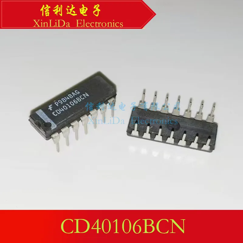 

Новый и оригинальный триггер спуска Schmitt CD40106BE CD40106 DIP14