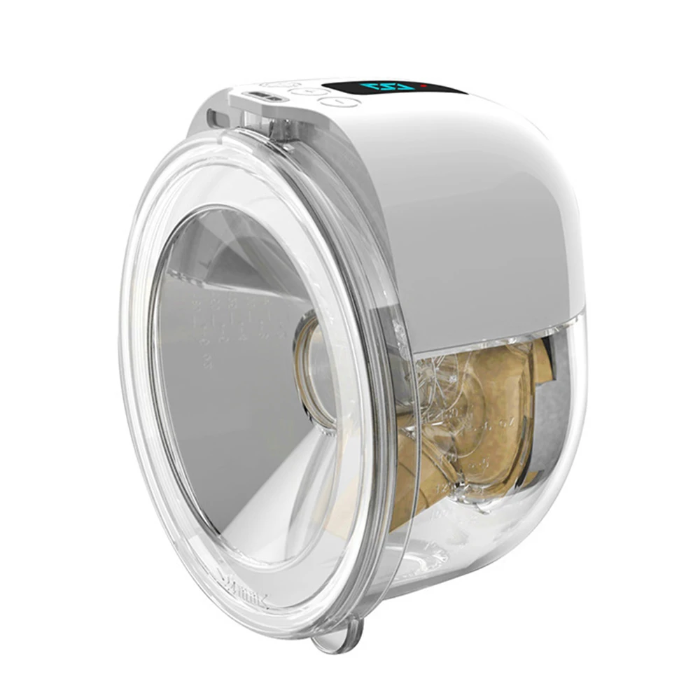 

Portable Wearable Electric Breast Pump Hands Free for Breastfeeding 3 Modes 9 Suction Level LED Screen with 180ml Milk Collector