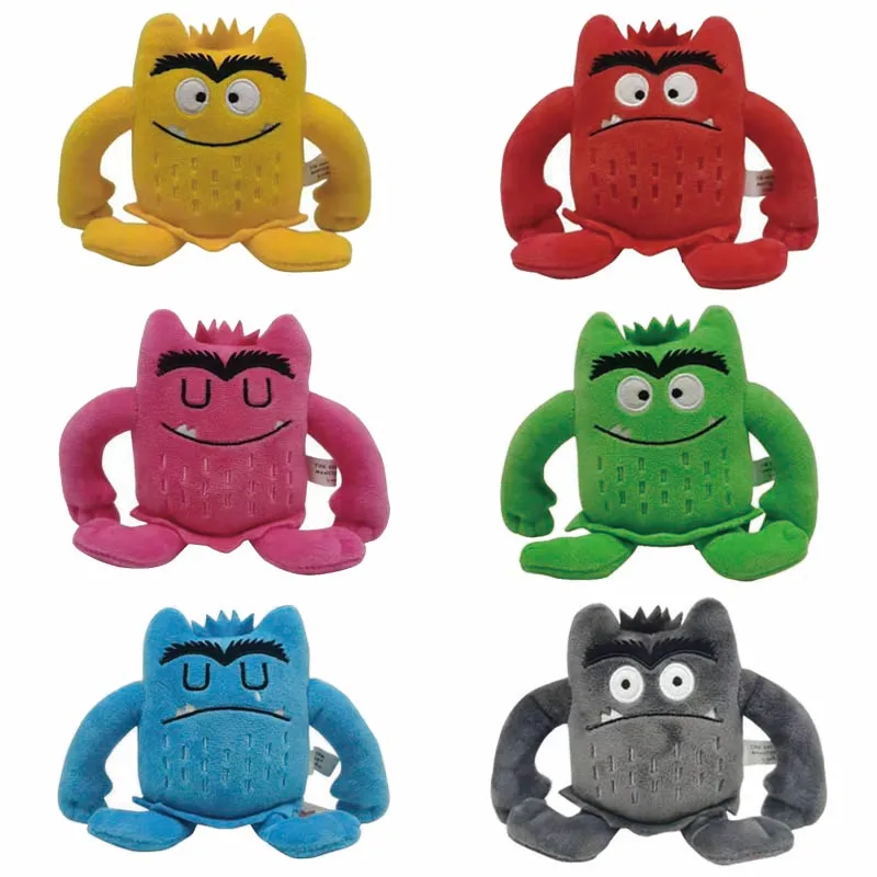 

15 см my mood маленький монстр цвет монстр плюшевые игрушки куклы детские подарки рождественские украшения