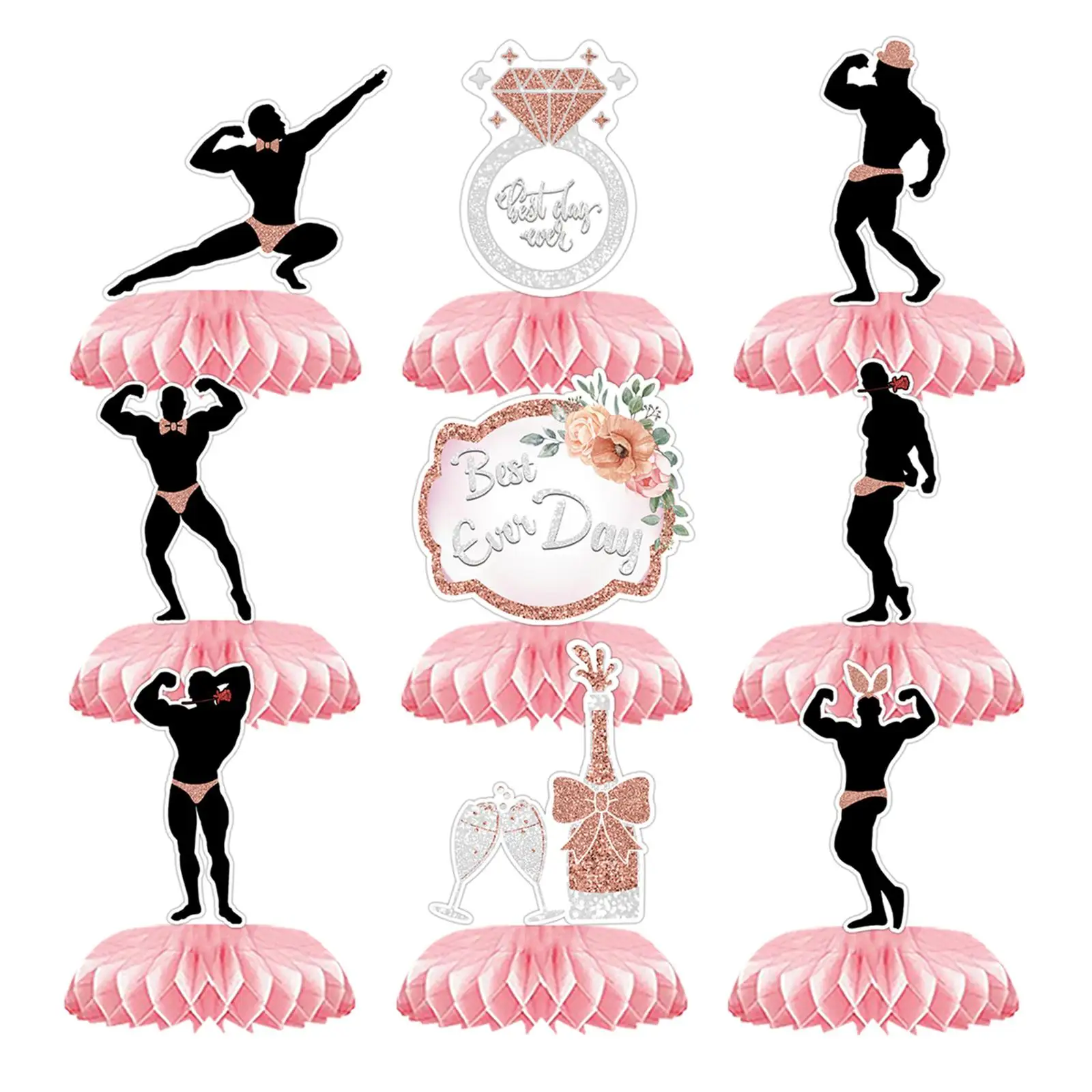 

9 штук, сувениры для мальчишника, центральные части для взрослых, женщин, мужчин, семейвечерние Ринок