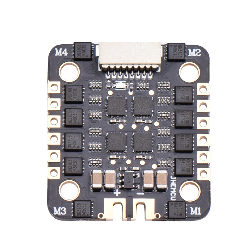 20x20 мм JHEMCU EM40A blheli _ S DSHOT600 2-6S 40A 4 в 1 бесщеточный ESC для FPV стека Фристайл микро дроны