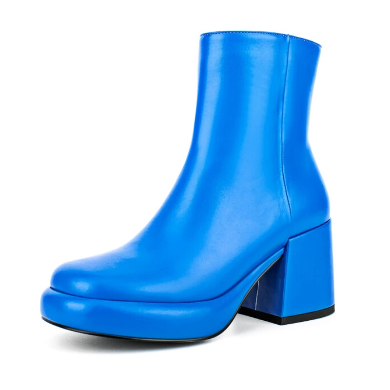 

Женские ботильоны на массивном каблуке, зеленые ботильоны на платформе, весна 2023