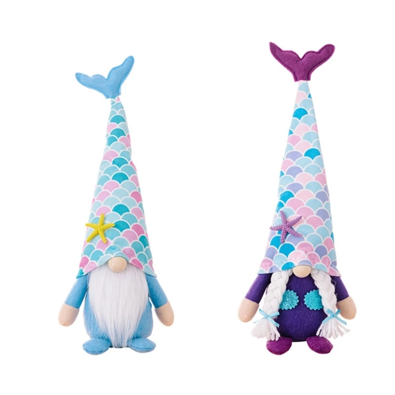 

Русалка гном рыбий хвост карликовый ферма Школа Офис праздничное украшение для вечеринки