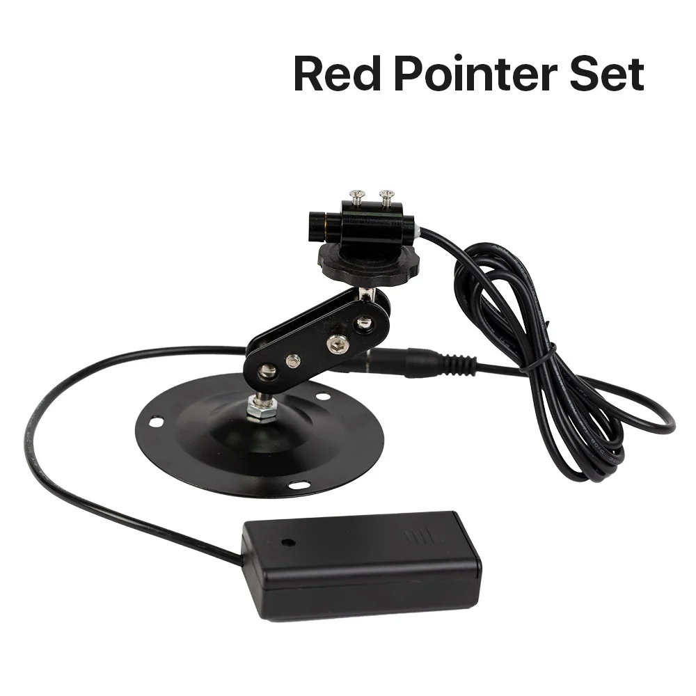 

Red Laser Locator Red Dot Beam Marking Positioning Red Focusable Laser Diode Module +Battery Case+mount For marking machine
