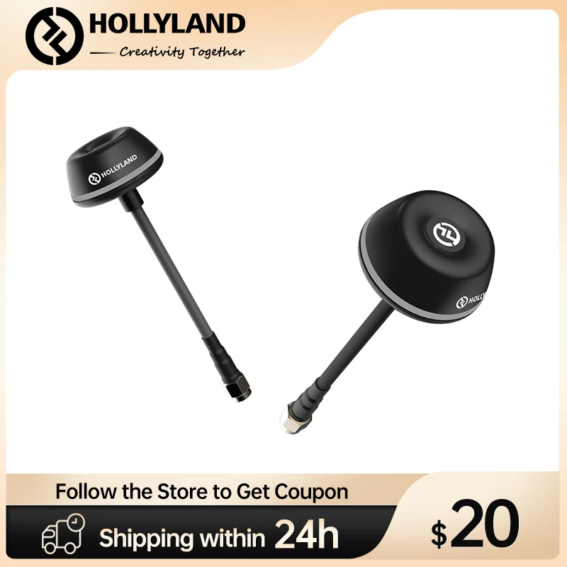 

Hollyland Mars 400s Pro Omni-Directional Mushroom Antenna 5GHz for Mars 300 Pro Wireless Video Transmission System