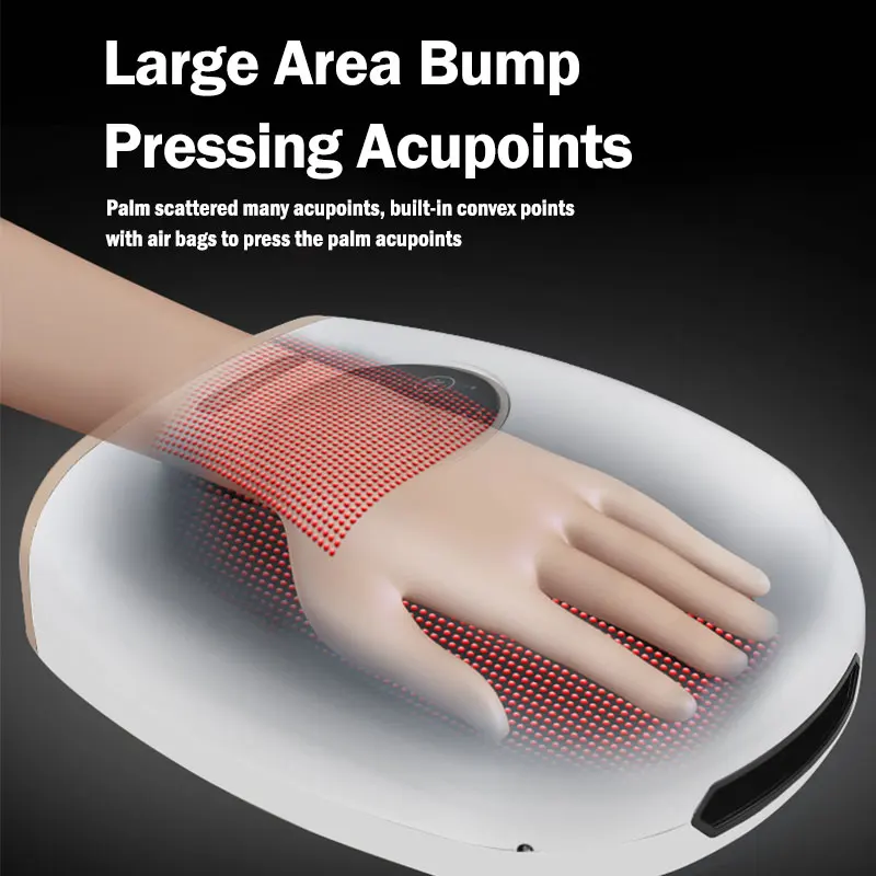 Электрический нагревательный массажер для рук с воздушным сжатием массаж