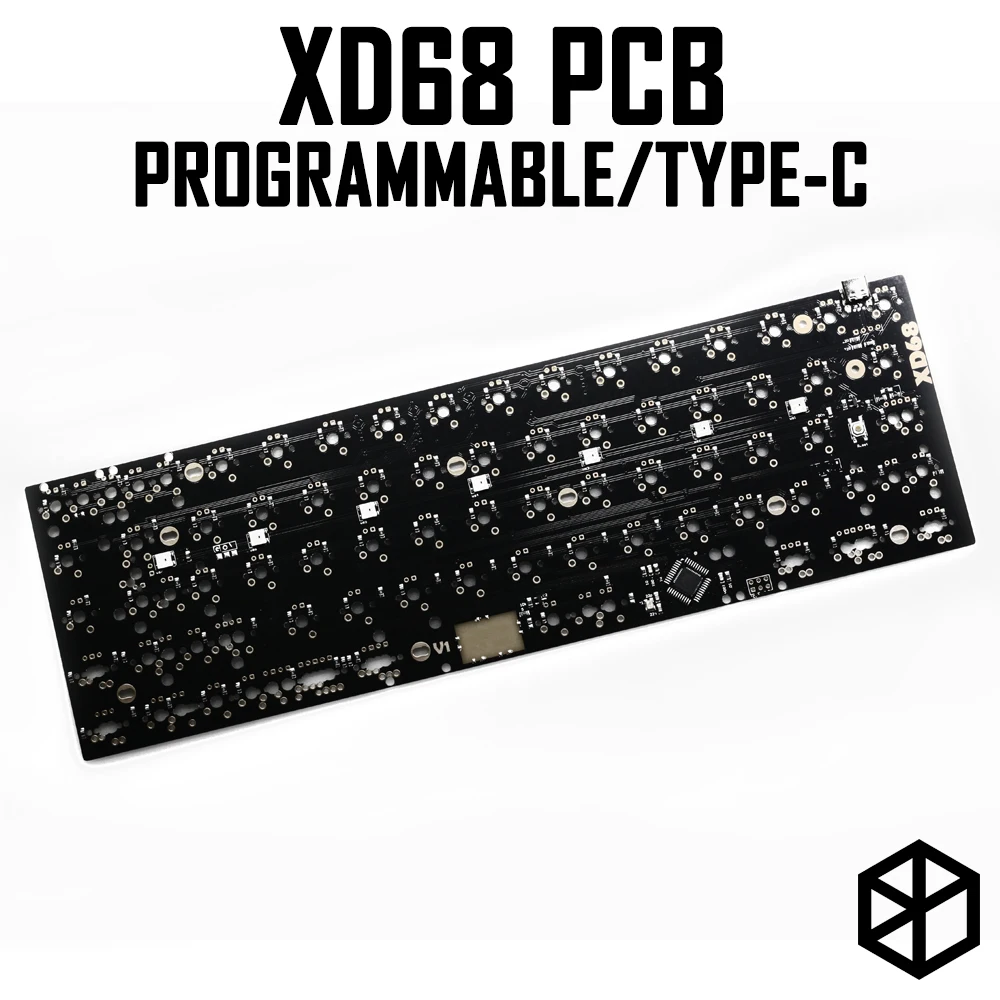 Xiudi xd68 pcb 65% пользовательская механическая клавиатура с поддержкой