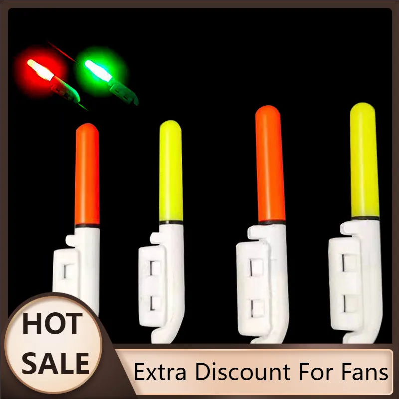 

Fashion New Electronic Rod Luminous Stick Light LED Without Battery Removable Waterproof Float Tackle Night Tackle Plastic