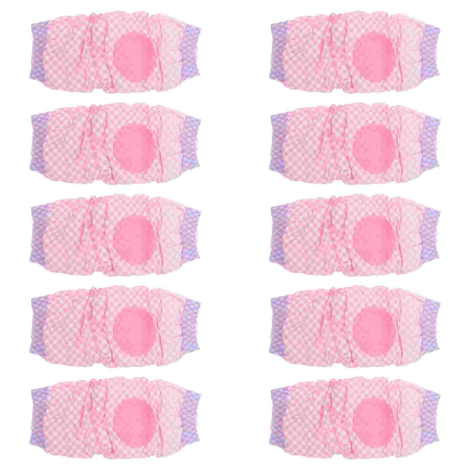 

12 Pcs Wear Hot Pants Disposable Pet Dog Diaper Leash Absorbent Female Puppy Calzonetas Para Urine Pad