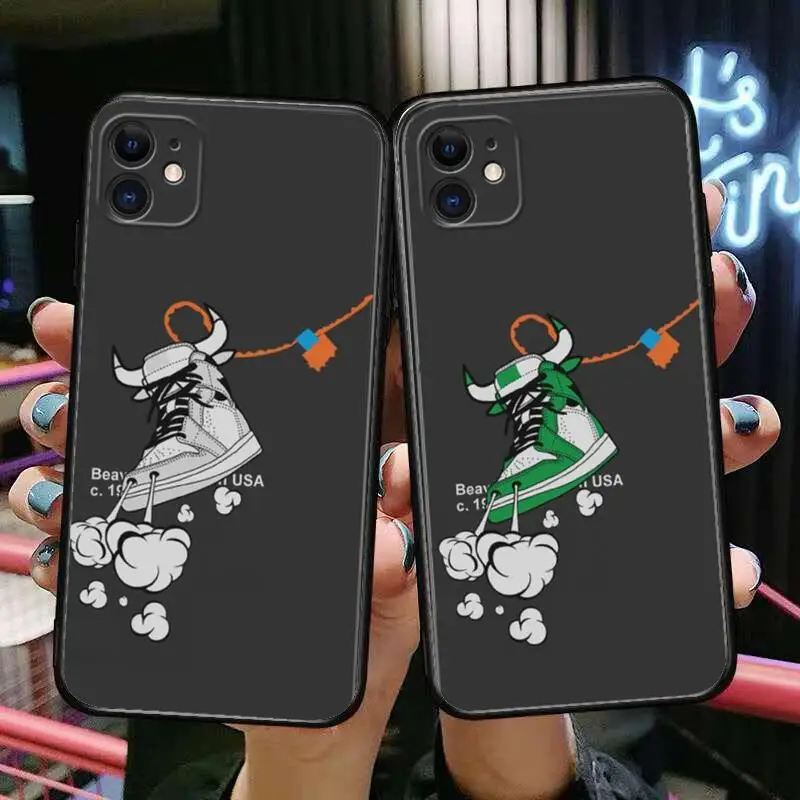 

INS Hot Off Sports shoes brand Phone Cases For iphone 14 13 Pro Max case 12 11 Pro Max 8 PLUS 7PLUS 6S XR X XS 6 mini se mobile