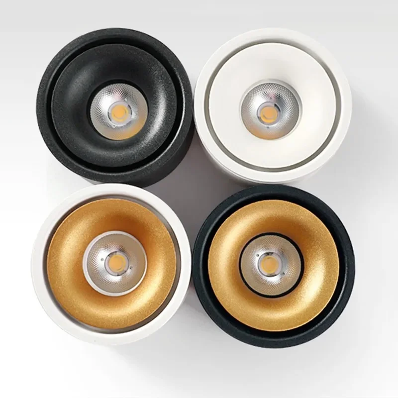 Светодиодный потолочный светильник с регулируемой яркостью круглый для