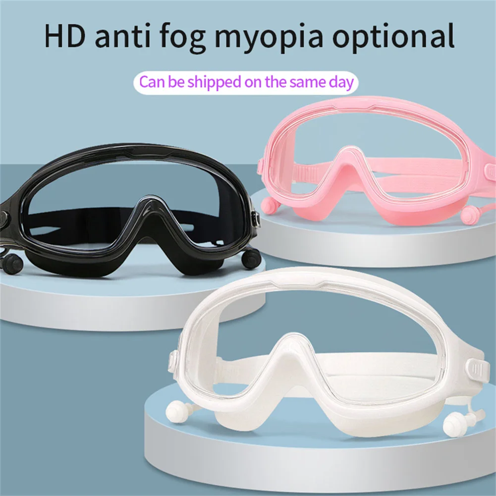 

Swimming Goggles Adults Waterproof Swim Diving Mask Eyewear UV Anti Fog Adjustable Oculos Espelhado Pool Water Sport Glasses