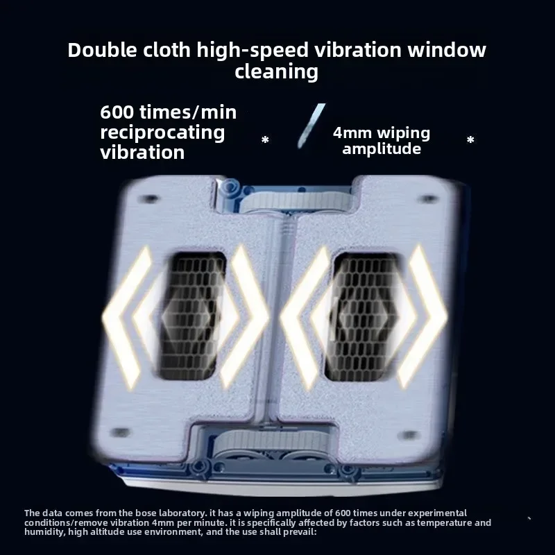 Фото Новый робот-мойщик окон HOBOT S7 Pro для дома, автоматический, двусторонний, с дистанционным управлением, модель S6Pro №3