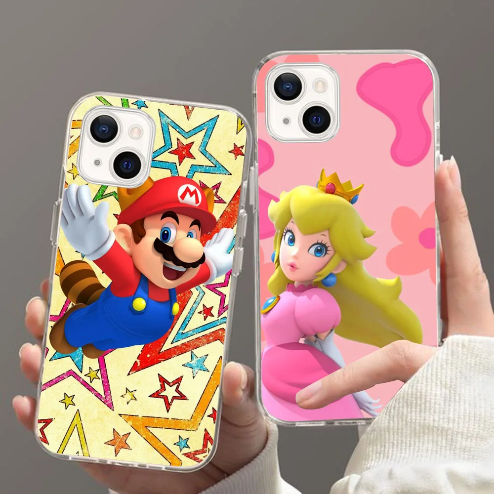 BY-61 Мягкий чехол принцессы персика для OPPO A12S A53 A32 A31 A9 A5 A11K A12 A33 F9 Reno 2Z 2F 3 5Z A55 A54 Pro