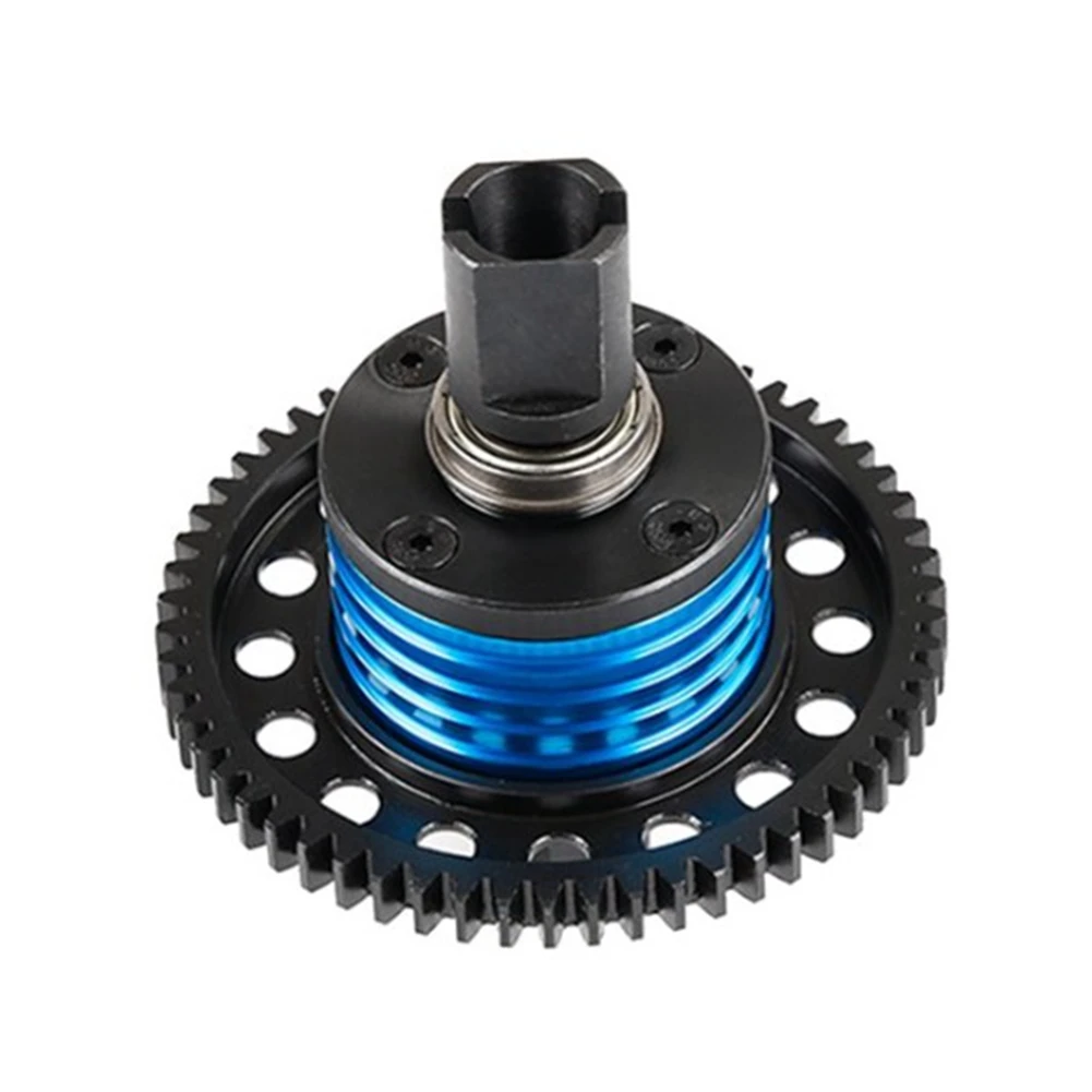 

Cnc Aluminum Alloy Center Differential Gear Set for 1/5 Losi 5Ive T ,Rovan LT SLT KMX2 Rc Car Parts,Blue