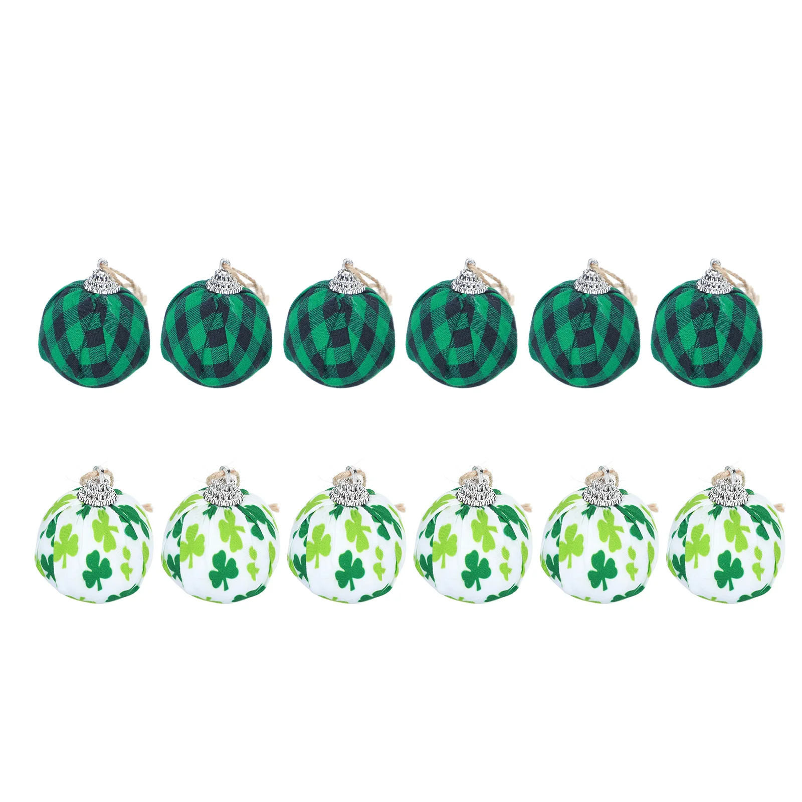 

12pcs St Patrick's Day Themed Round Hanging Decor St. Patrick's Day Pendant
