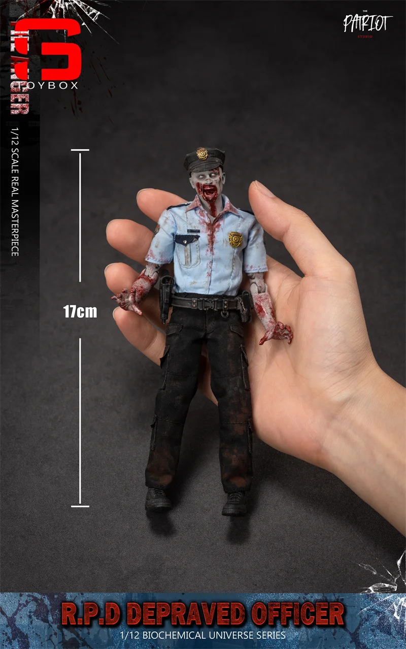 В наличии Patriot studio 1/12 RPD Depraved Officer Fallen Anger Фигурка Модель 17 см Мужской солдат Кукла