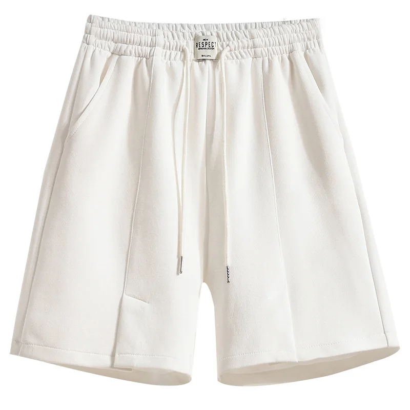 Woman Shorts With Pokcets New Summer Outfits Elastic Waist Baggy Sweatshorts Korean Style Lady Girls Chic Bottoms Dropshipping